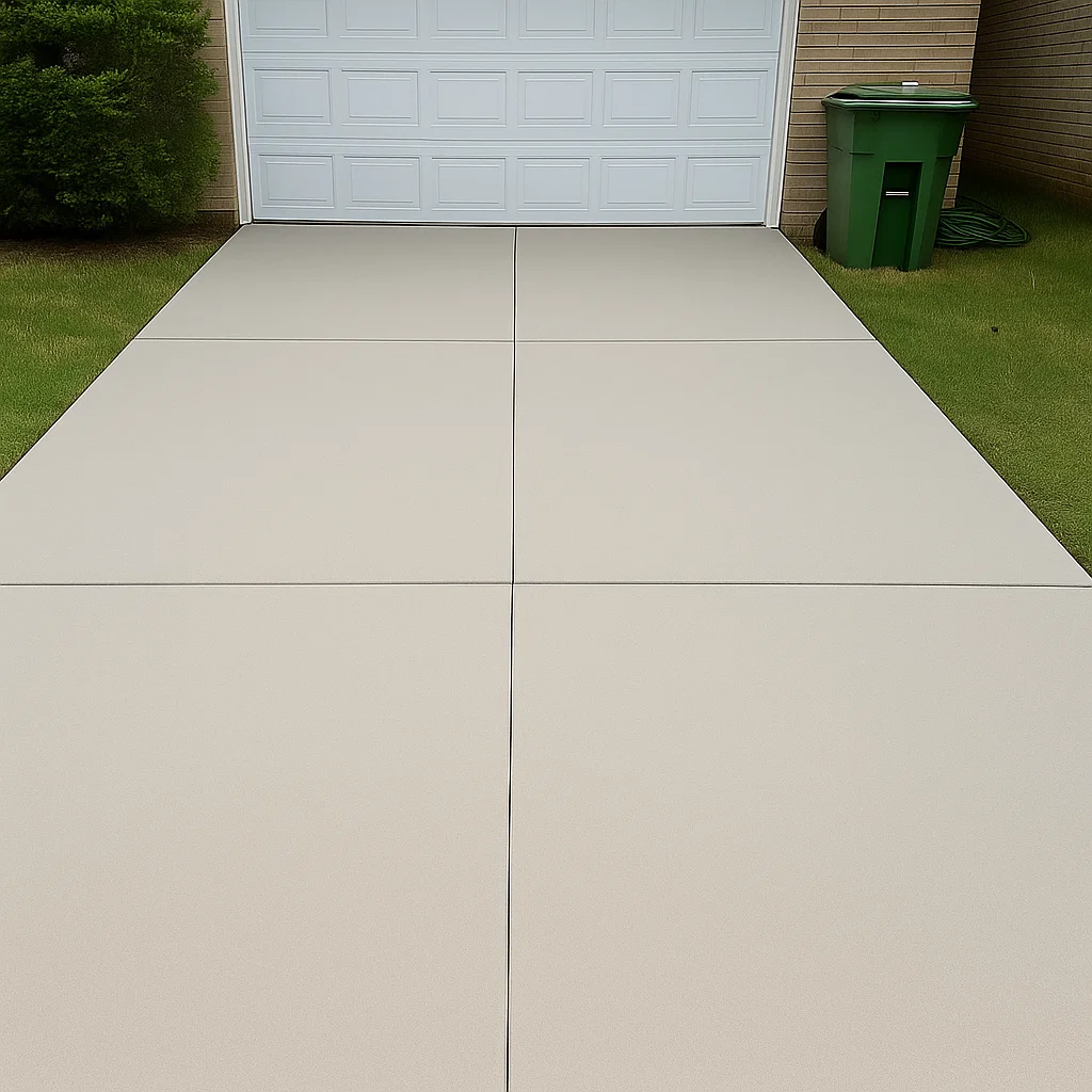 Walkway after transformation